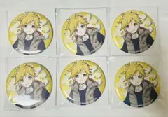 はぴこれ くじ グリッター 缶バッジ プロセカ セット 鏡音レン レン