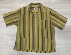 Battenwear プルオーバーストライプシャツ イエロー 6443のサムネイル