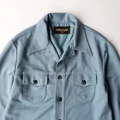 70s USA製 HAGGAR 開襟シャツジャケットのサムネイル