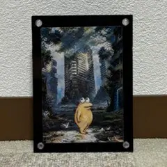荒廃した世界のなんj民 油絵風ブロマイド 額入りL版サイズ