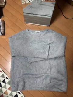 chikashits＋　モヘアニット　グレーのサムネイル