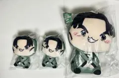 忍たま乱太郎 桜もちぴこぬいぐるみ 3体セット