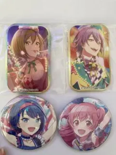 プロジェクトセカイカラフルステージ神代類・桃井愛梨・桐谷遥・MEIKO缶バッチ