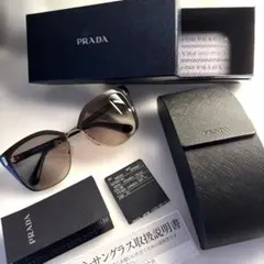 値下げPRADAサングラスキャットアイケース付きプラダを着た悪魔