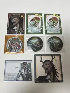 第五人格 identityV 夜の番人 イタカ 真髄メモリアル 缶バッジ トレカ
