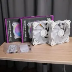 Cooler Master MASTERFAN MF120 HALO 2個