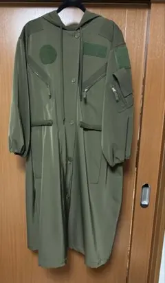 MM6 Maison Margiela フード付きミリタリーロングジャケット