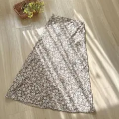 SNIDEL スナイデル スカート 春 花柄 かわいい サイズ1 フレアスカート