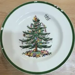 Spode Christmas Tree Dinner Plate 1984年製のサムネイル