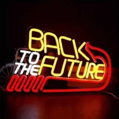 New【最安値ネオン祭り】No1バック・トゥ・ザ・フューチャーg