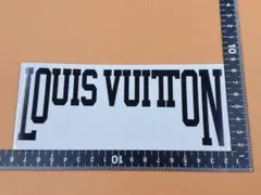 Louis vutton ヴィトン ステッカー 大判 ロゴ ブラック