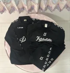 ルースインソブラ　トレーニングウェア ブラックセットアップ　ピステ付　Ｌサイズ