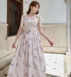 herlipto Sunflower Printed Midi Dress Sのサムネイル