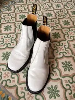 Dr.Martens 2976 YS マーチン ホワイトレザー サイドゴア