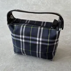 【美品】希少カラー BURBERRY バーバリー ノバチェック ミニハンドバッグのサムネイル
