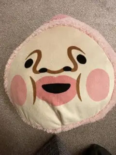 こびとづかん　フェイスBIGぬいぐるみ　カクレモモジリ