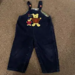 ミキハウス レトロ   コーデュロイ オーバーオール