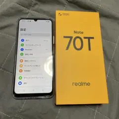 お値下不可！realme Note 70T Gold 4GB 128GB - メルカリ