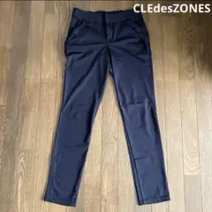 CLEdesZONES リボンポケットストレッチジョガーパンツ