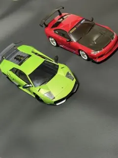 【京商】ミニッツ 2台セット (MR-03 / AWD)シルビア /ムルシエラゴのサムネイル