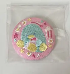 サンリオ刺繍缶バッジ