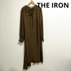 値下げ　THEIRON 長袖ロングワンピース