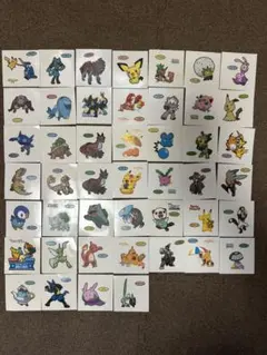 ポケモンパン シールセット 46枚 ポケモンデコキャラシール