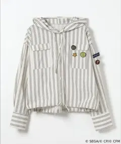プロセカ ZOZOTOWNコラボ Leo/needストライプ長袖シャツ Lサイズ 