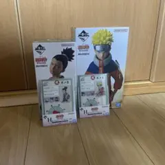 NARUTO 一番くじ 中忍試験編 うずまきナルト＆シカマル フィギュア