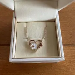 新品　サマンサティアラ　ハートネックレス