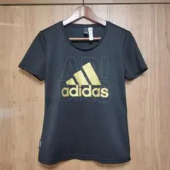 00s adidas ランニングシャツ　アディダス　レディース　ブラック