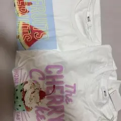 WEGO Tシャツ 2枚セット ホワイト