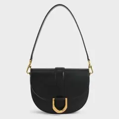 【美品】CHARLES&KEITH ガビーヌサドルバッグ