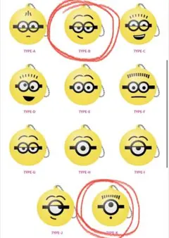 【新品・未使用】ミニオン　スクイーズ2個セット