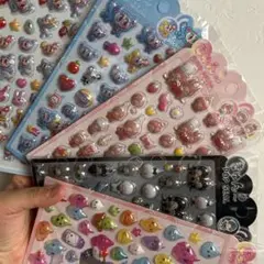 最終セール！！モンチッチ　しずく　エンジェルブルー　シール5枚