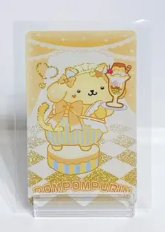 サンリオ カードコネクト(ガチャプリント) ねこみみメイド /ポムポムプリン