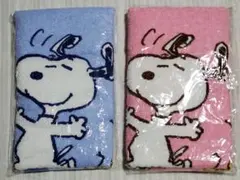 スヌーピー　タオル　2種2枚セット