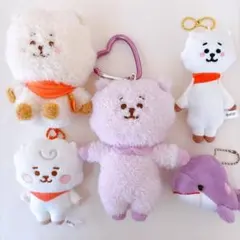 BTS JIN BT21 RJ ぬいぐるみセット