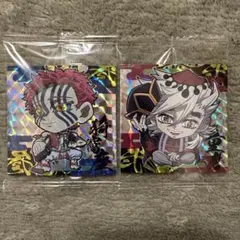 鬼滅の刃 にふぉるめーしょん シールウエハース 童磨 猗窩座