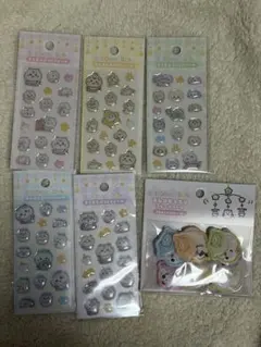 おしりもっちりフレークシール　ミニミニぷっくりシール ちいかわbaby セット