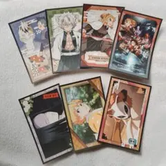 鬼滅の刃　デコステッカー　シール　7枚セット