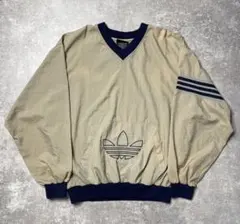 【90s vintage adidas ピステ/ナイロンプルオーバー】
