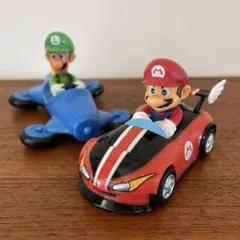 マリオ 「マリオカートWii」 プルバックカー  ルイージ