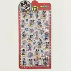 ディズニー ミッキーミニー ボンボンドロップシール