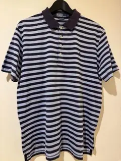 Polo by Ralph Lauren ストライプポロシャツ Lサイズ