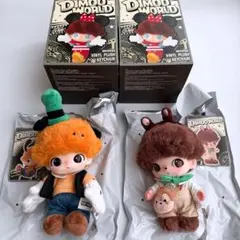 DIMOO WORLD Disney ぬいぐるみペンダント グーフィー デール