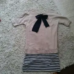 裏起毛 ロングワンピース