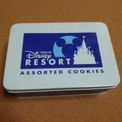 ディズニーリゾート　空き缶　お菓子缶　ＴＤＲアイコン