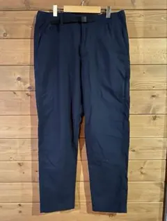 UNIQLO ナイロンギアパンツ（3Dカット・丈標準72～78cm）ネイビー M