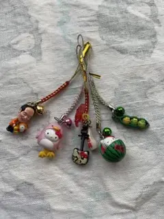 キャラクター 地方限定ストラップ 5個セット